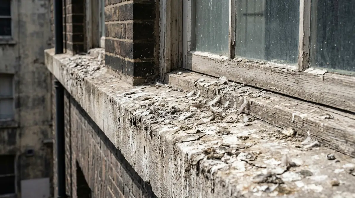 Taubenkot entfernen — sicher und fachgerecht